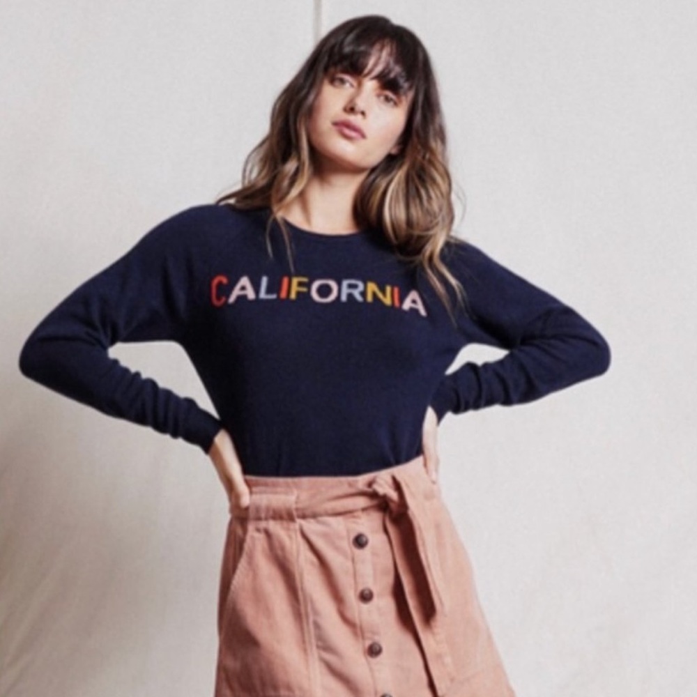 Travota Birds of Paradis CALIFORNIA Sweater